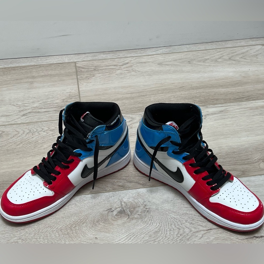 Nike Air Jordan 1 Fearless:Red, White and Blue 
US M 8.5 (CK5666-100) retro high - Picture 6 of 14